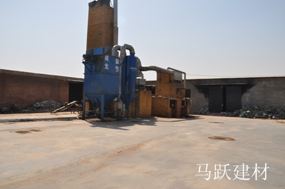 馬躍建材清明節(jié)假日期間開展工廠地面硬化，工廠綠化工作